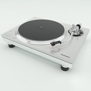 Technics SL-1500 SL-1500C Turntable Grey 3D model