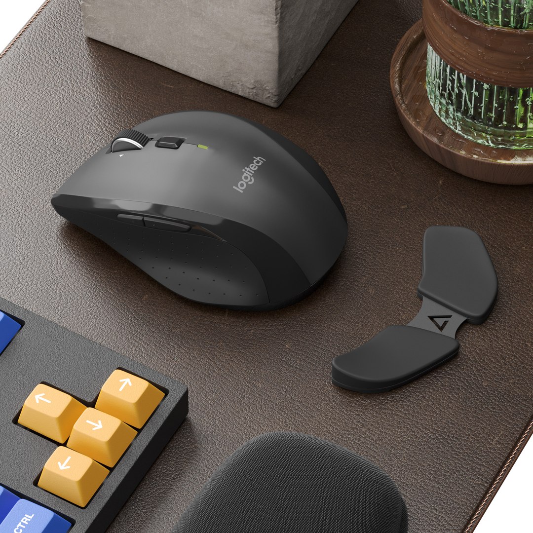 Keyboard And Mouse Set 001 3D Model - TurboSquid 2113528
