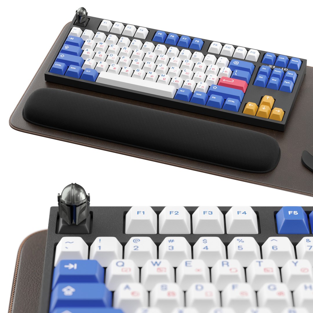 Keyboard And Mouse Set 001 3D Model - TurboSquid 2113528