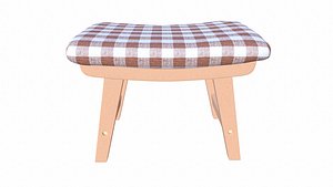 Square Cushion Foot Stool