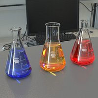 Erlenmeyer Flask Pack Scene
