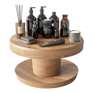 3D Bathroom Accessories 100 model
