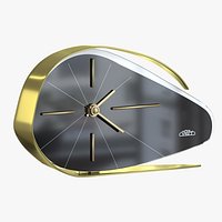 Mechanical Table Clock 1960s by PRIM