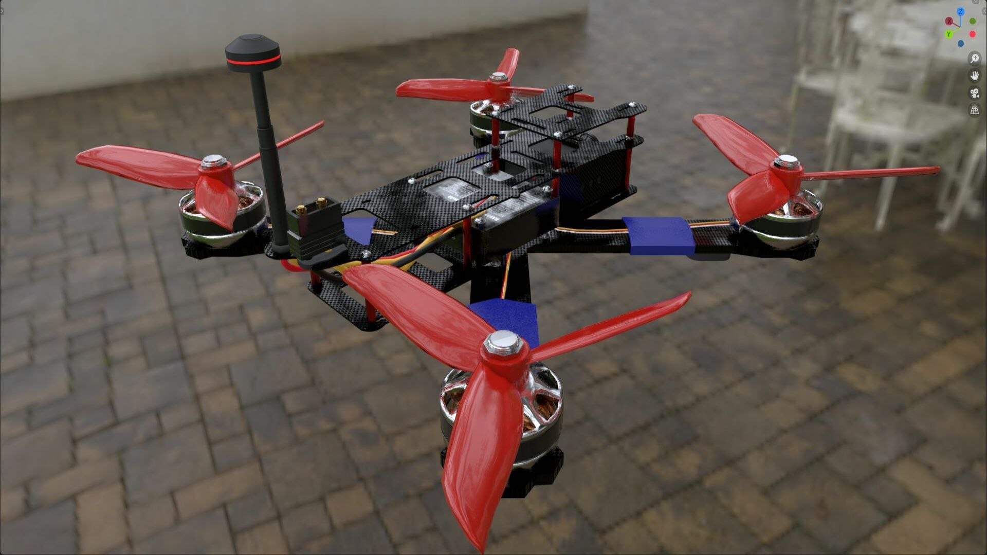 3D Drone Quadcopter model https://p.turbosquid.com/ts-thumb/Xu/nRiHLJ/JK/preview22/jpeg/1621362995/1920x1080/fit_q87/c30a4c54225c36ce129ff9f89b9999410a1ff103/preview22.jpg