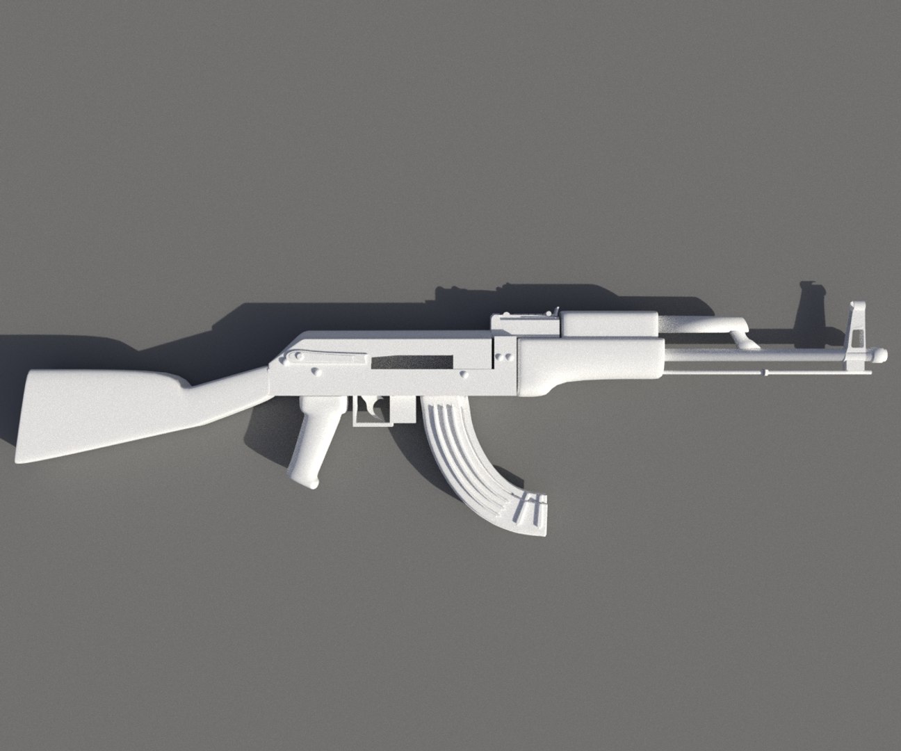 Blender rifle 3D model - TurboSquid 1387673