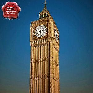 3d model big ben
