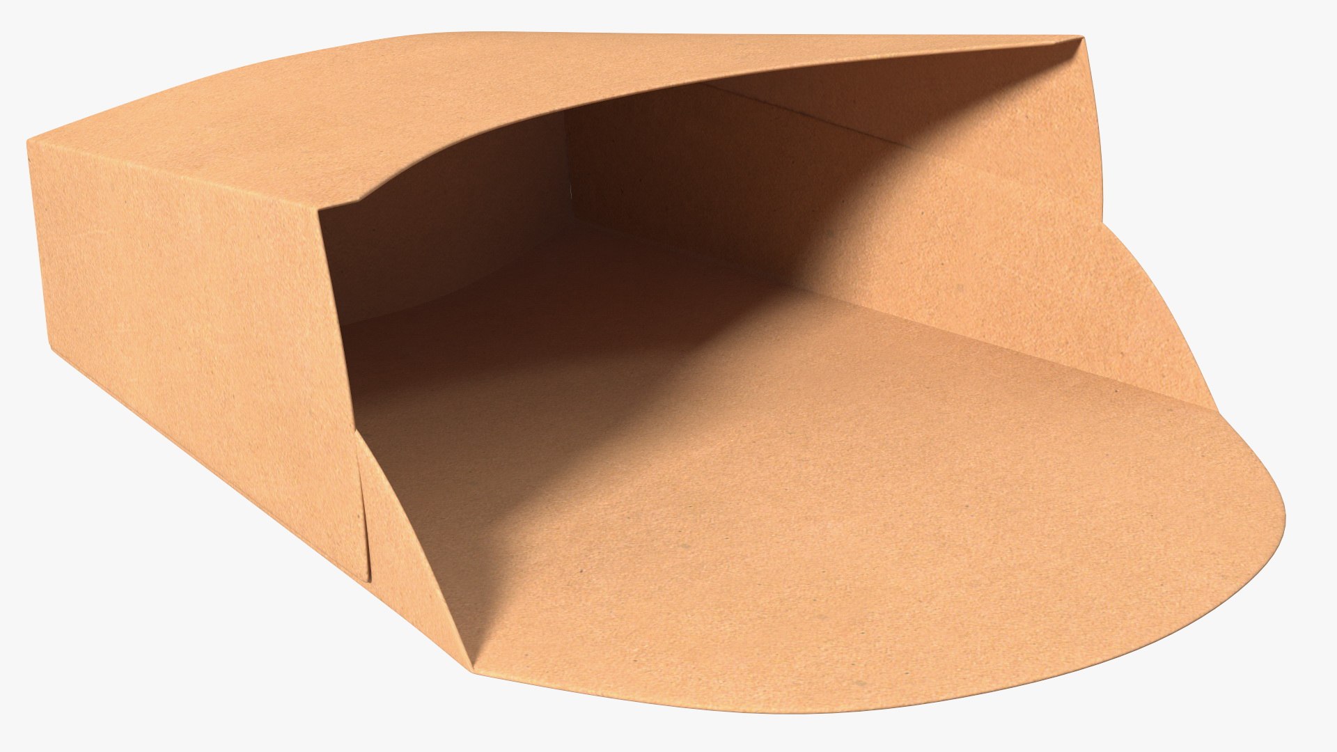 French Fry Box Craft Paper Generic model - TurboSquid 1858095