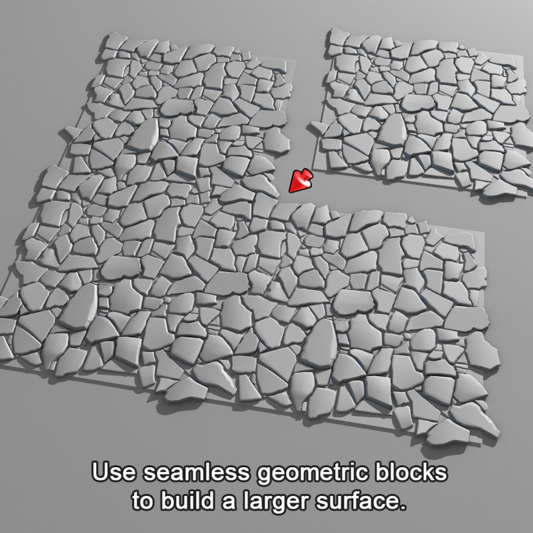 3ds max stones 02