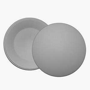 Basic Pin Badge - Geometry Only No Textures No Materials 3D