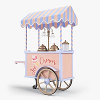 Ice Cream Handcart