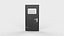 Metal door 3D model