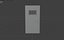 Metal door 3D model