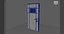 Metal door 3D model
