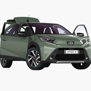 Toyota Aygo X 2022 Opening doors and tunk