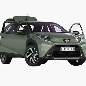 Toyota Aygo X 2022 Opening doors and tunk