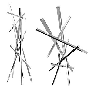 Terrasculpture stainless steel memory sculpture