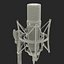 Studio Microphone Rode and Stand 2 Modello 3D