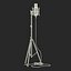 Studio Microphone Rode and Stand 2 Modello 3D