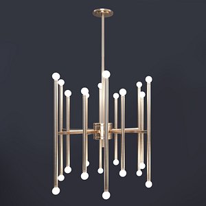 beckham modern 24 light 3D model