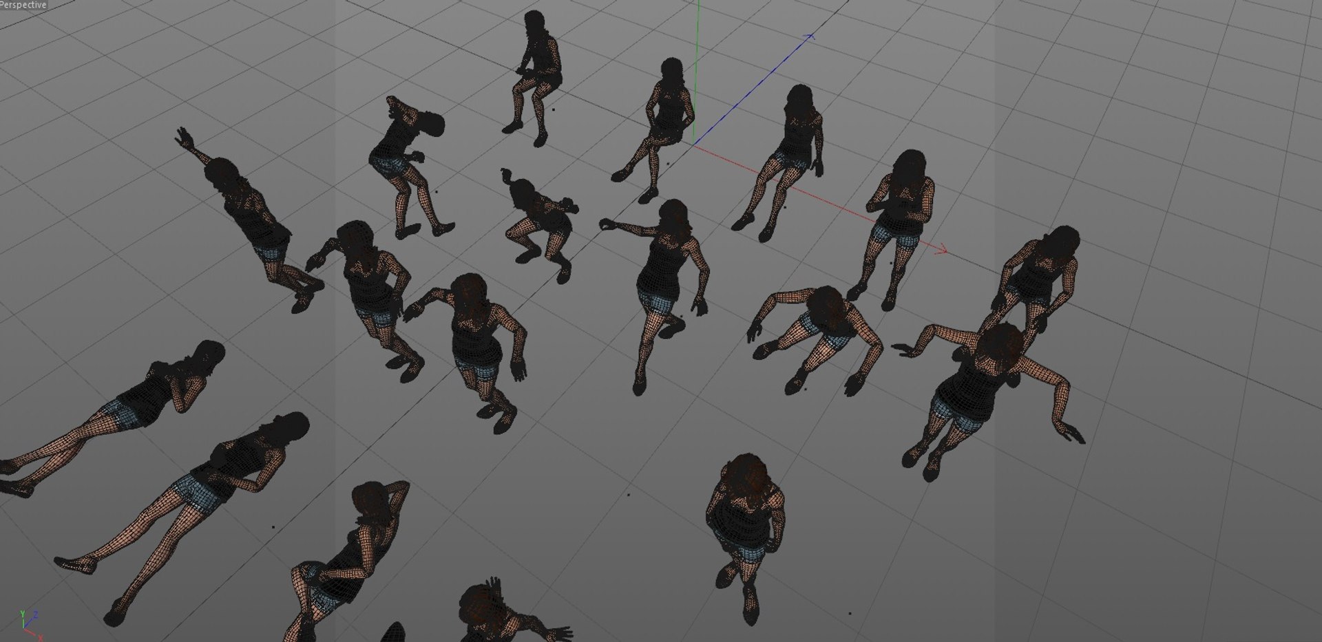 Girl 3 - Body 3D Model - TurboSquid 1361057