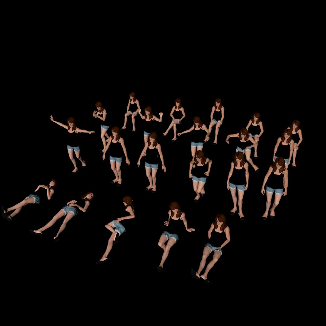 Girl 3 - Body 3D Model - TurboSquid 1361057