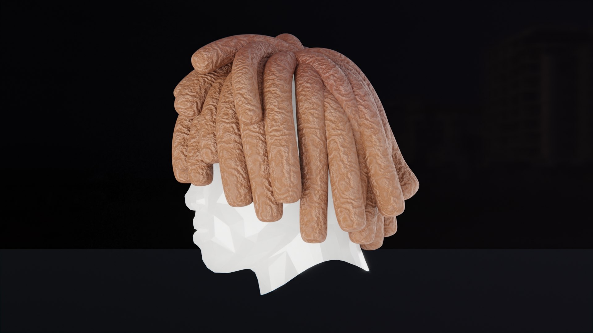 3D Toon Dreads 2 Model - TurboSquid 1928461