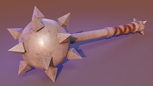 Morning star weapon 3D