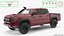 Toyota Tacoma TRD Pro Barcelona Red Metallic 2021 Rigged