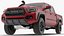 Toyota Tacoma TRD Pro Barcelona Red Metallic 2021 Rigged
