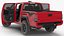 Toyota Tacoma TRD Pro Barcelona Red Metallic 2021 Rigged