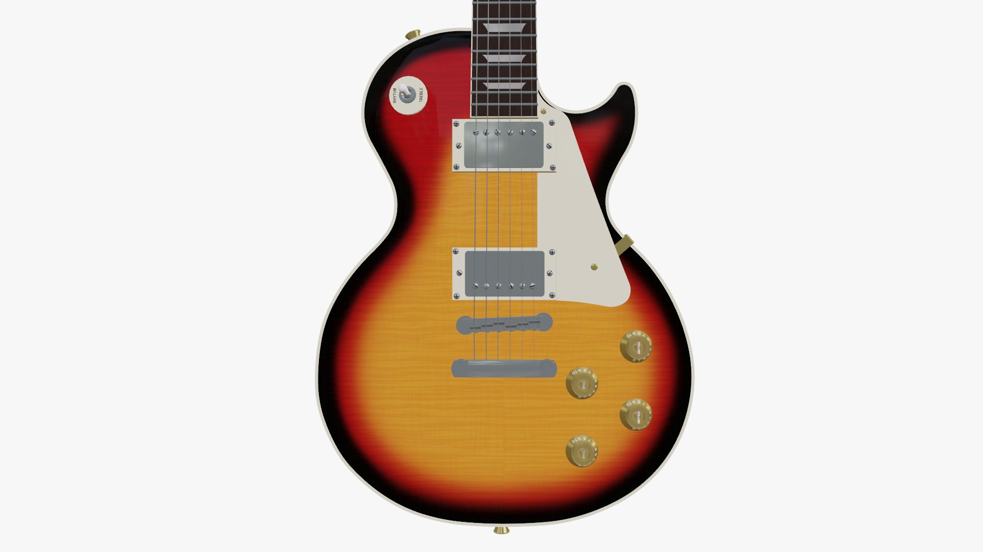 3D Gibson Les Paul Triburst Electric Guitar https://p.turbosquid.com/ts-thumb/Xv/l4md0V/oD/blender06/jpg/1758201262/1920x1080/fit_q87/65be72dbb39b7c8e487631e2ce0e8285f22ed7c1/blender06.jpg
