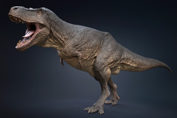 modèle 3D de T Rex en cours d'exécution animé truqué - TurboSquid 2102417