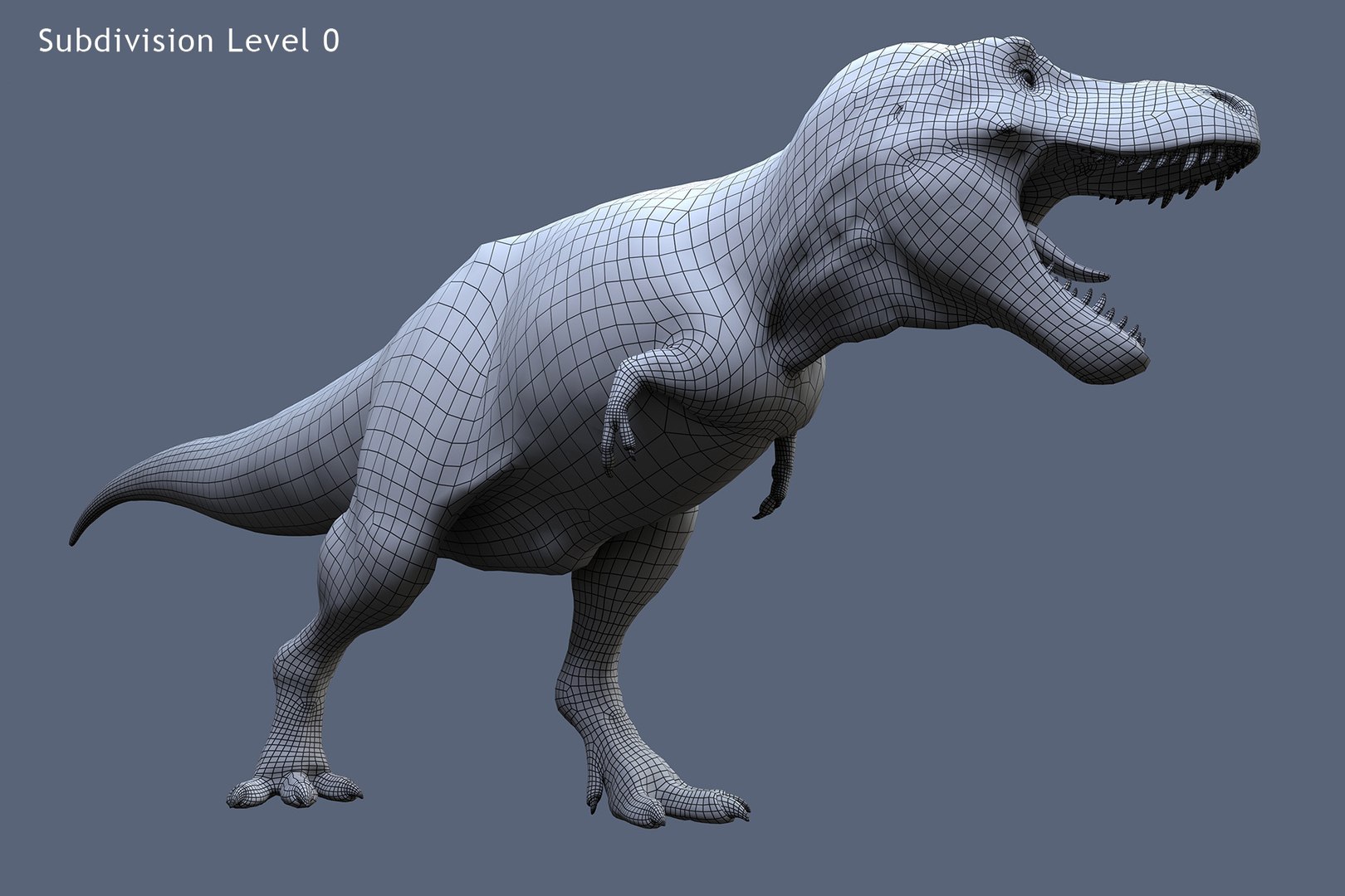Tyrannosaurus Rex Rigged 3D - TurboSquid 1793355