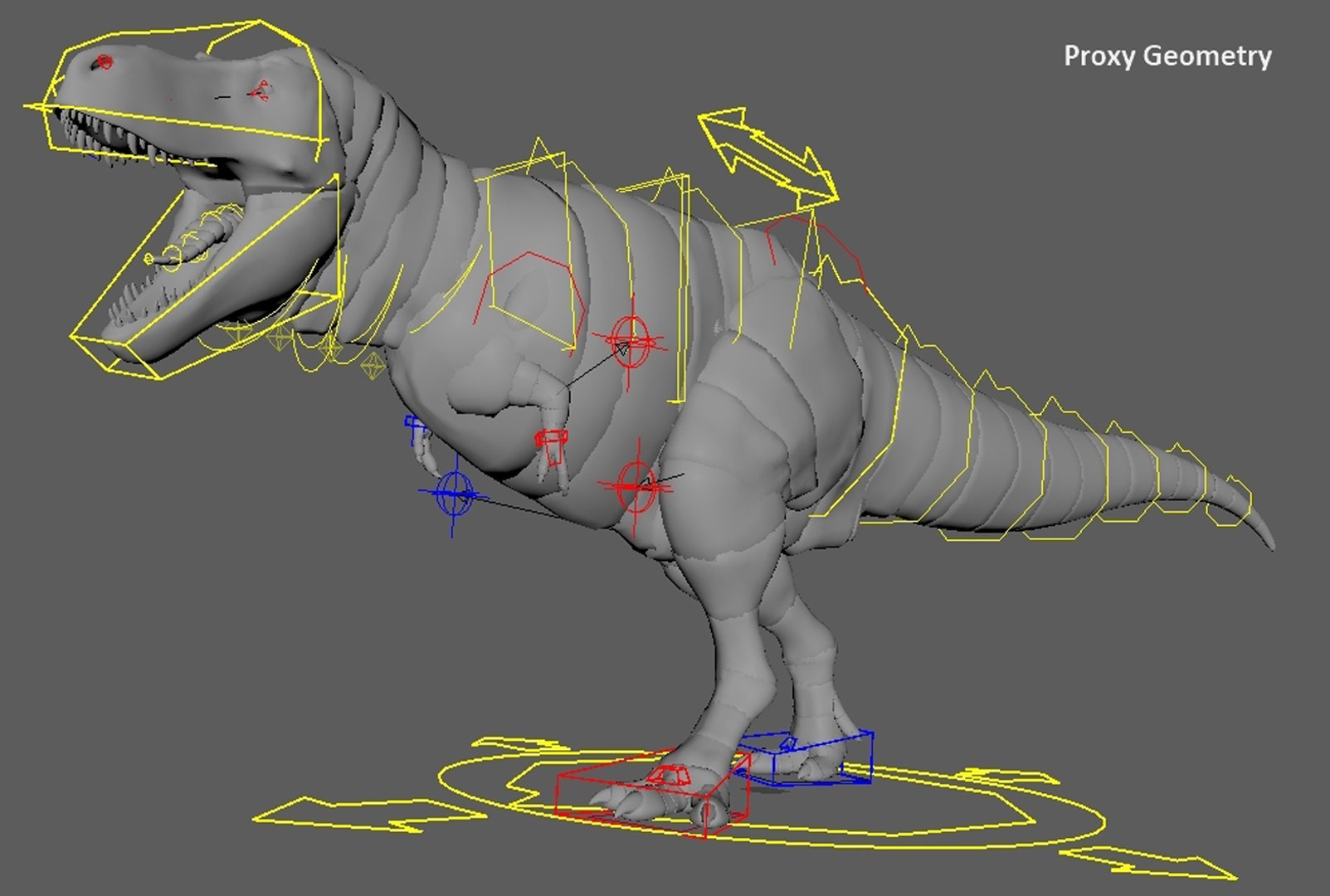 Tyrannosaurus Rex Rigged 3D - TurboSquid 1793355