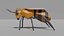 Low-poly Bee 3D