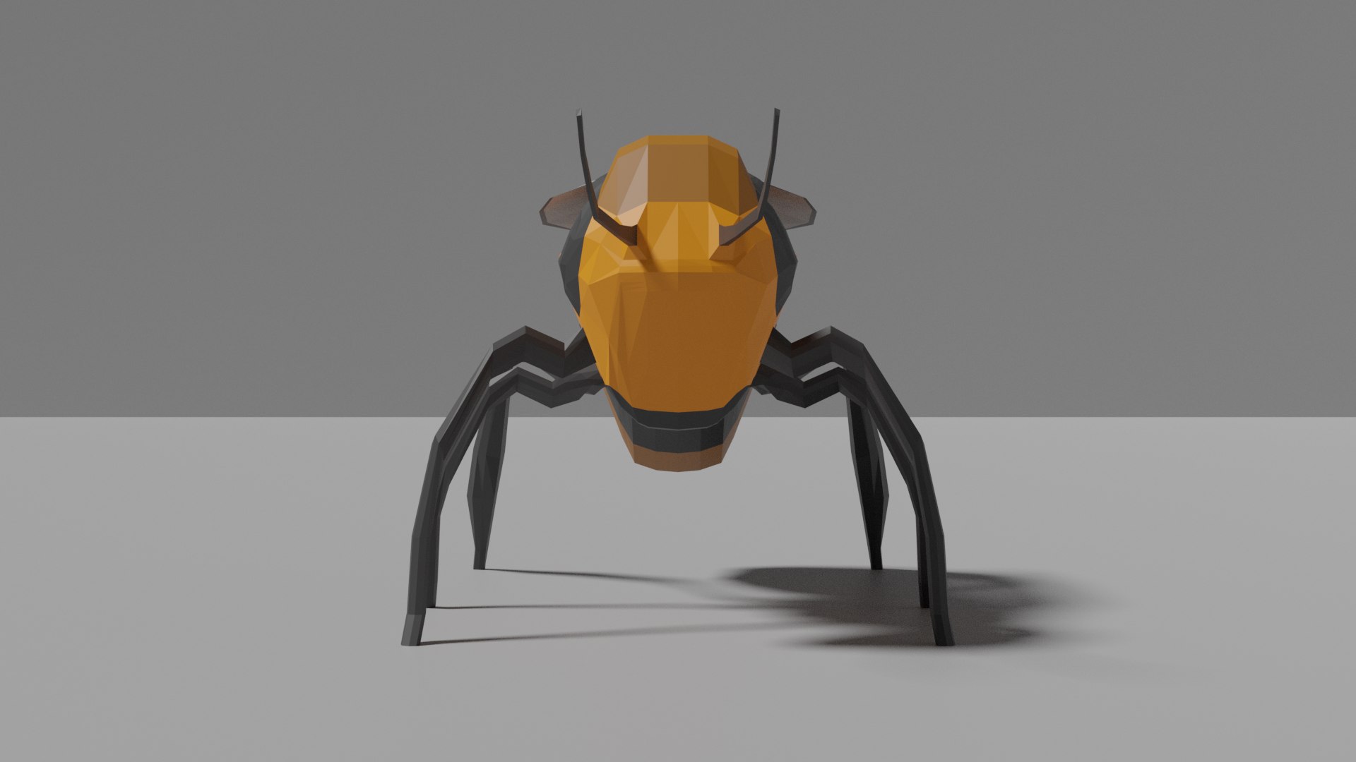 Low-poly Bee 3D - TurboSquid 1777195