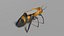 Low-poly Bee 3D