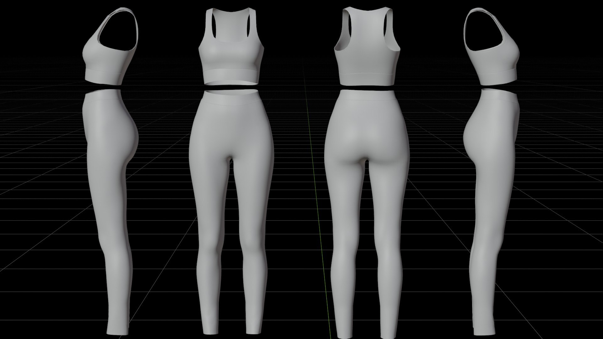 White and Black Yoga Outfit - Sports Bra Tank Top and Leggings 3D Clothing 3D https://p.turbosquid.com/ts-thumb/Xw/0pZM3G/EA/viewport/jpg/1784975923/1920x1080/fit_q87/bb5f0cfedc61f6be8f7c52374d330fe78ff507bd/viewport.jpg