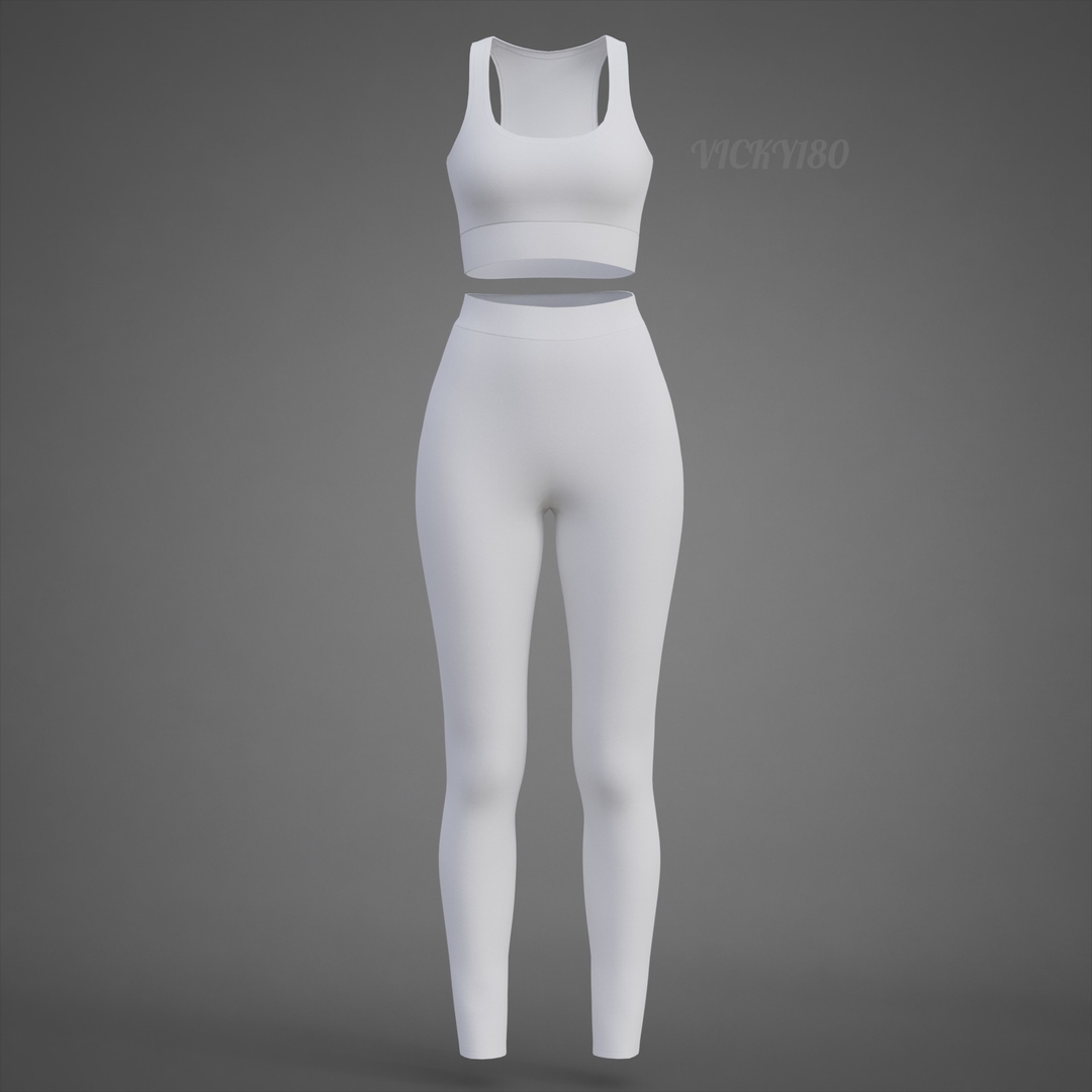 White and Black Yoga Outfit - Sports Bra Tank Top and Leggings 3D Clothing 3D https://p.turbosquid.com/ts-thumb/Xw/0pZM3G/qy/fit/jpg/1784976013/1920x1080/turn_fit_q99/5e800485a02b47b0b8293bf43d53ad62698b752d/fit-1.jpg