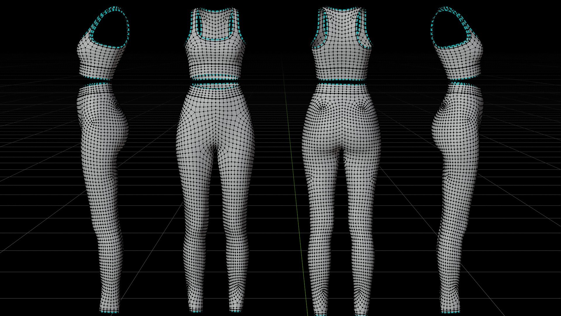 White and Black Yoga Outfit - Sports Bra Tank Top and Leggings 3D Clothing 3D https://p.turbosquid.com/ts-thumb/Xw/0pZM3G/v7/wireframe/jpg/1784975923/1920x1080/fit_q87/4fd8ee5c205e3735aa463cb97f1d6aaa419eb12f/wireframe.jpg