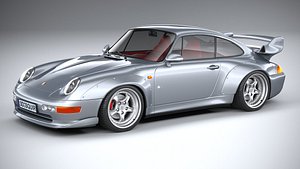 3D Porsche 911 GT2 993 1993 model