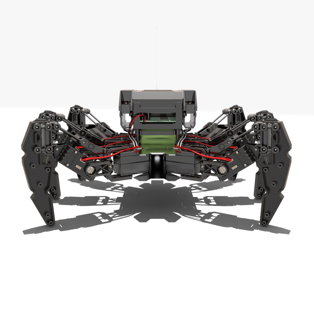 3d Kmr-6 Hexapod Robot Kondo