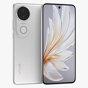 Vivo S20 White 3D model