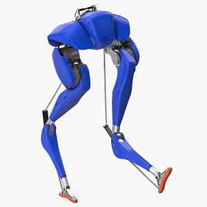 Cassie Robot Blue Rigged