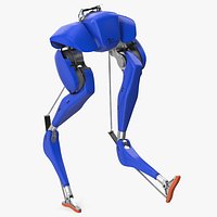 Cassie Robot Blue Rigged