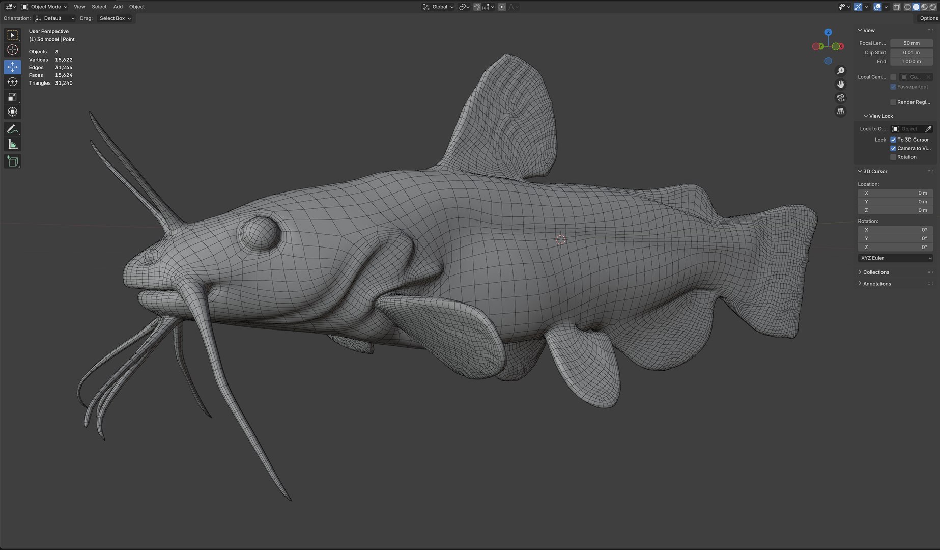 Spotted Bullhead fish 3D model https://p.turbosquid.com/ts-thumb/Xw/B06Znr/tK/wire/jpg/1767512518/1920x1080/fit_q87/6e85650f0be9b7a1ac0a4c630b426bd53f4f215f/wire.jpg