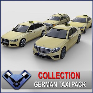 Lowpoly Taxi Pack