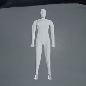Basic Low Poly Character Model
