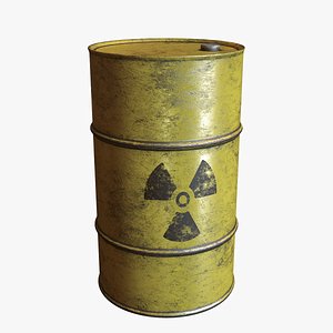 barrel nuclear 3D model