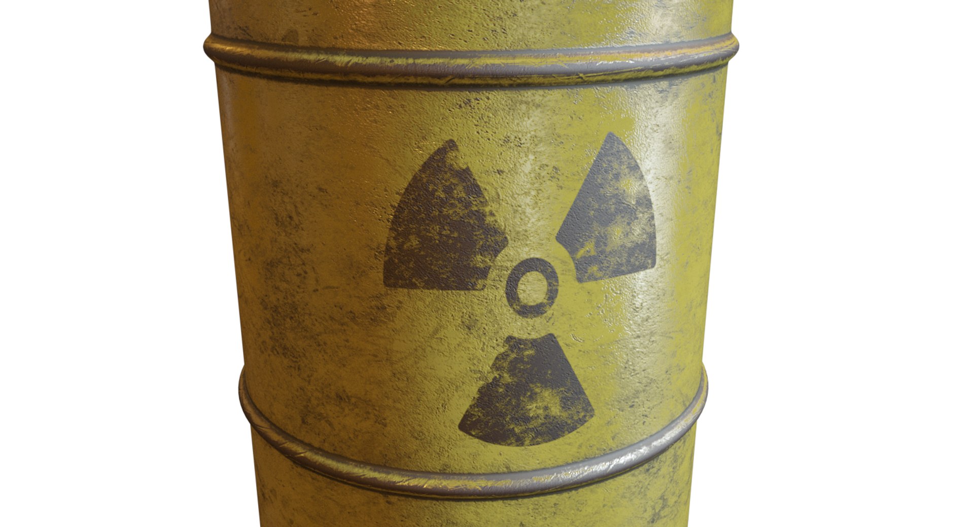 Barrel Nuclear 3D Model - TurboSquid 1170544